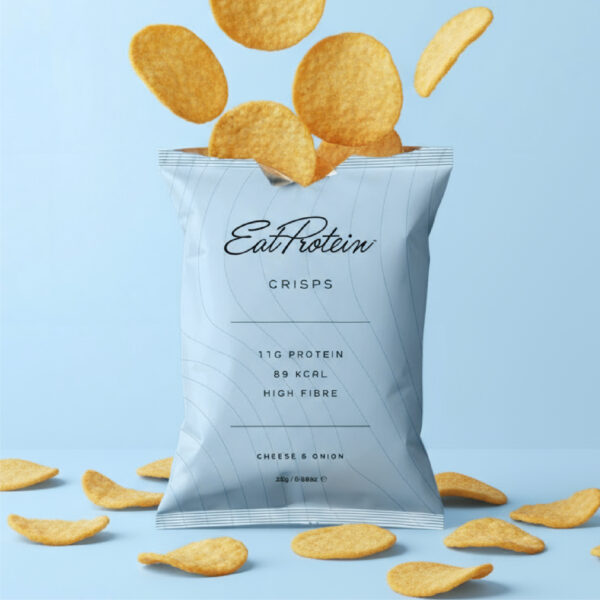Cheese & Onion Protein Crisps