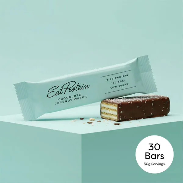 Chocolate Coconut Wafer – 30 Bars