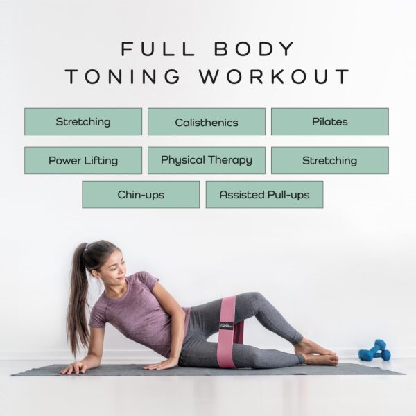 Short Fabric Resistance Band – Mediumweight