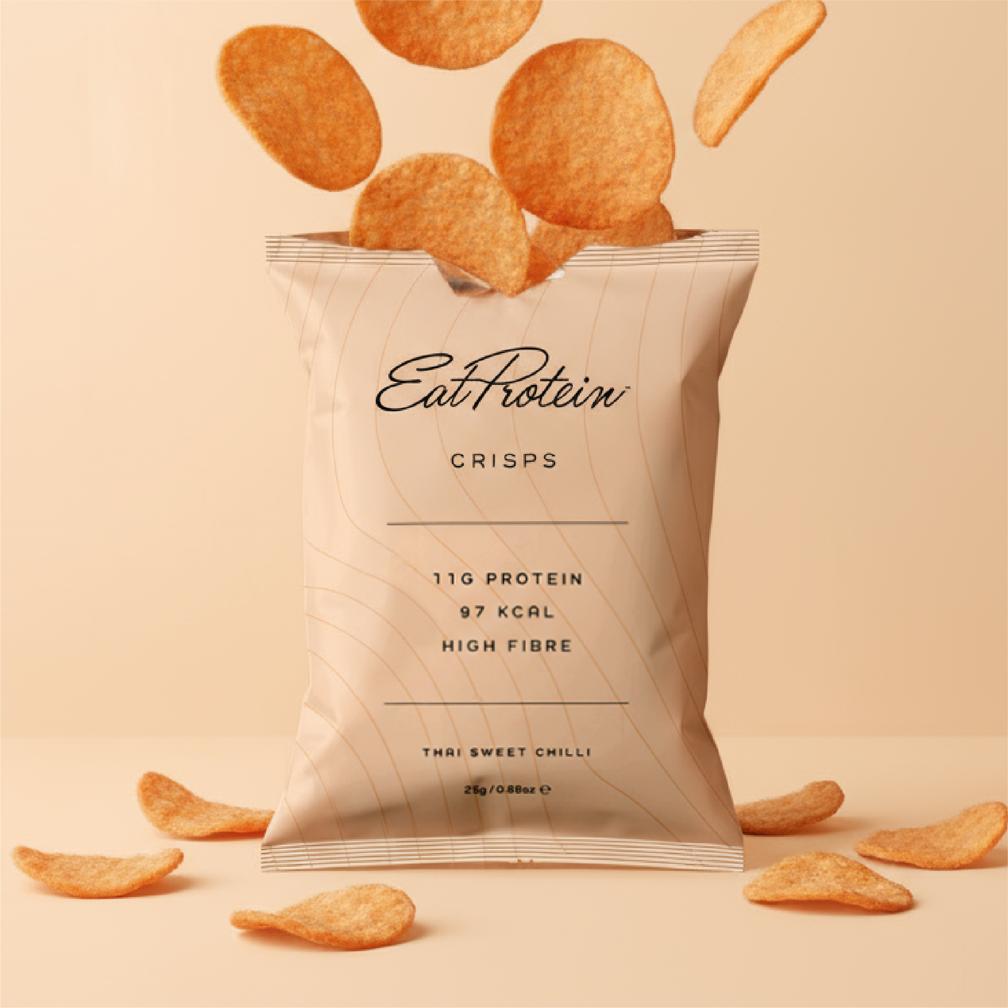 EatProtein Thai sweet chilli protein crisps