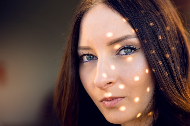 Woman with naturally glowing, radiant skin — the collagen glow from within