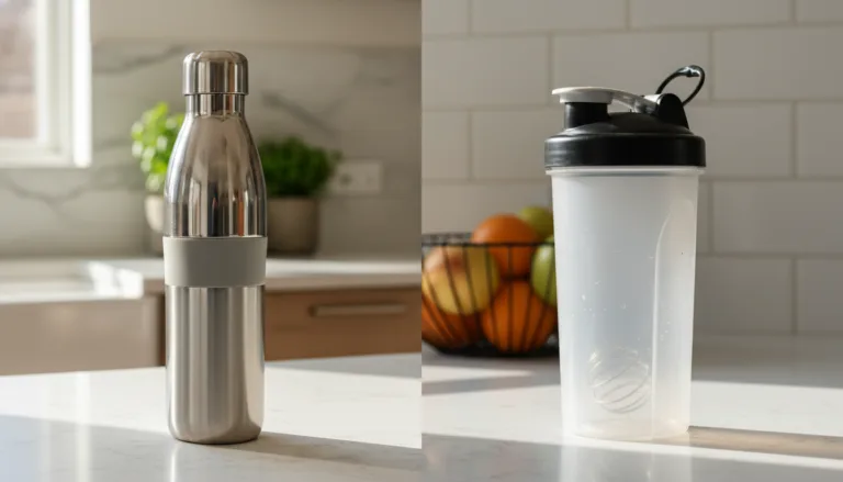Stainless Steel vs Plastic Shakers: Why the Material Matters